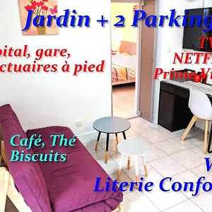 Au Petit Marcadal **sanctuaires, Hôpital, Gare** Appartement Lourdes
